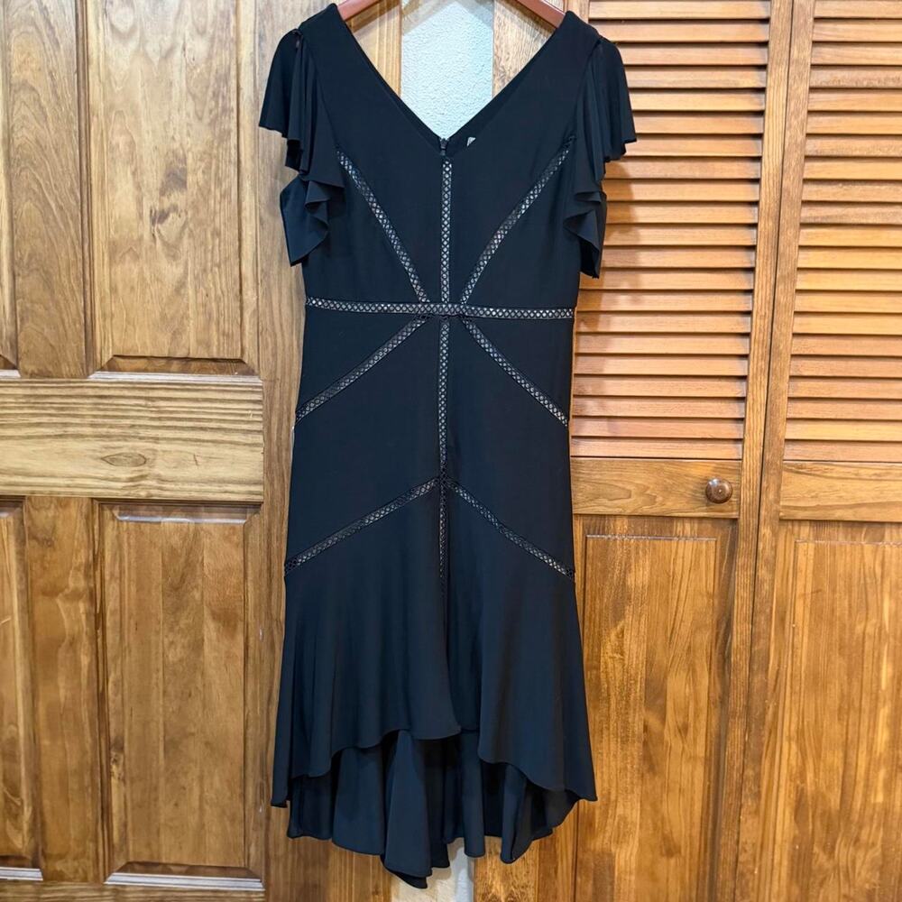 Taylor brand petite little black dress